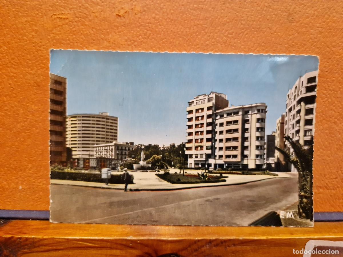 Postales: BONITA POSTAL CIRCULADA. SQUARE LYAUTEY.