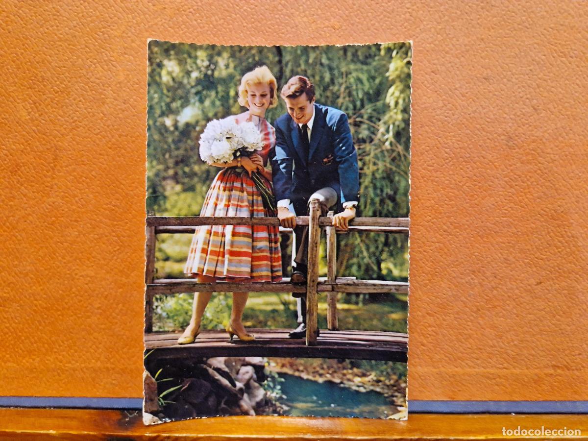 Postales: BONITA POSTAL CIRCULADA. PAREJA
