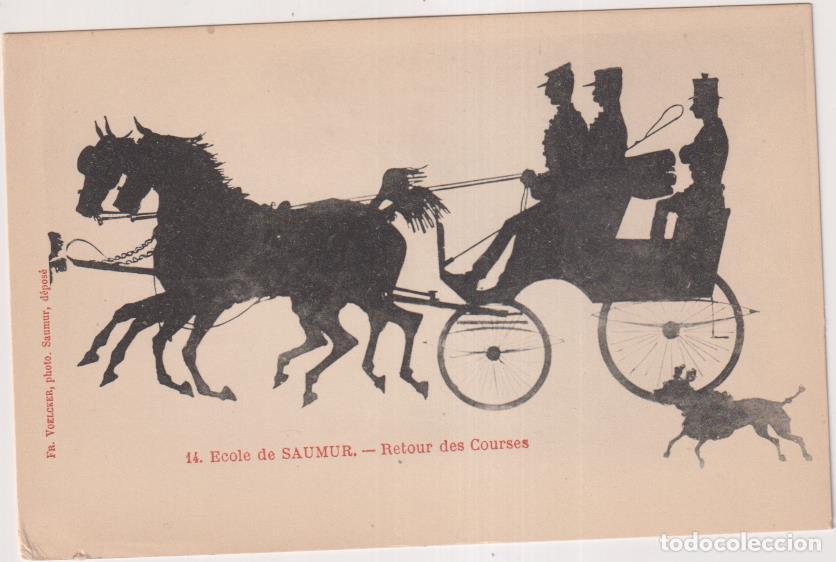 Postales: Postal Francesa. Escuela de Samur, 1903 - Foto 1