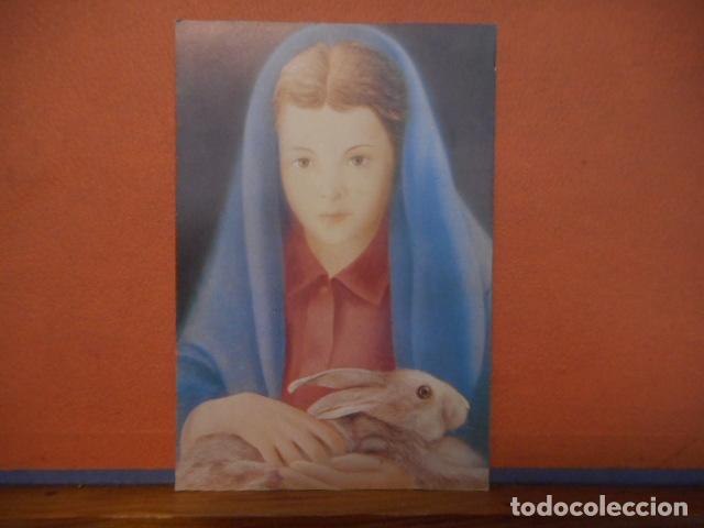 Cartoline: BONITA POSTAL NUEVA. NI&Ntilde;A CON CONEJO