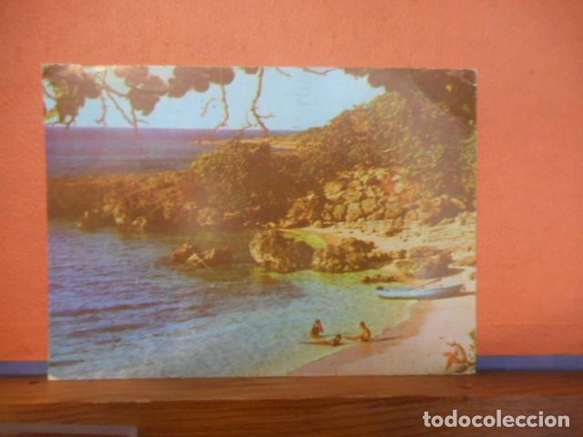 Cartes Postales: BONITA POSTAL CIRCULADA. PLAYA PUERTO ESCONDIDO