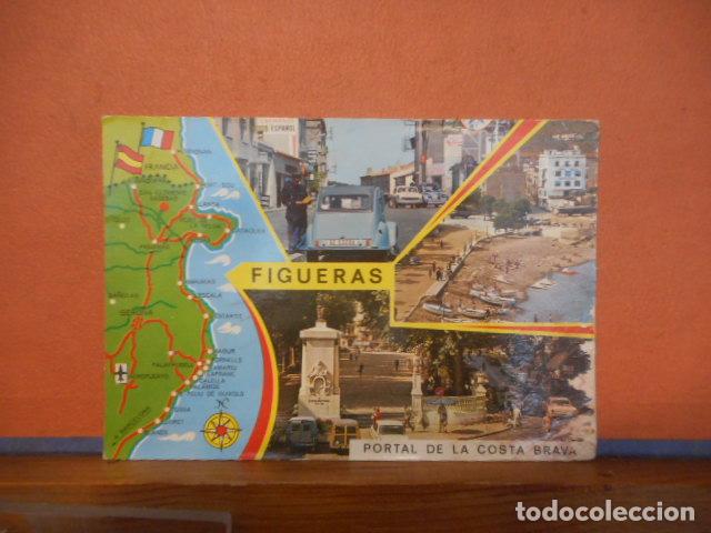 Cartes Postales: BONITA POSTAL CIRCULADA. PORTAL DE LA COSTA BRAVA