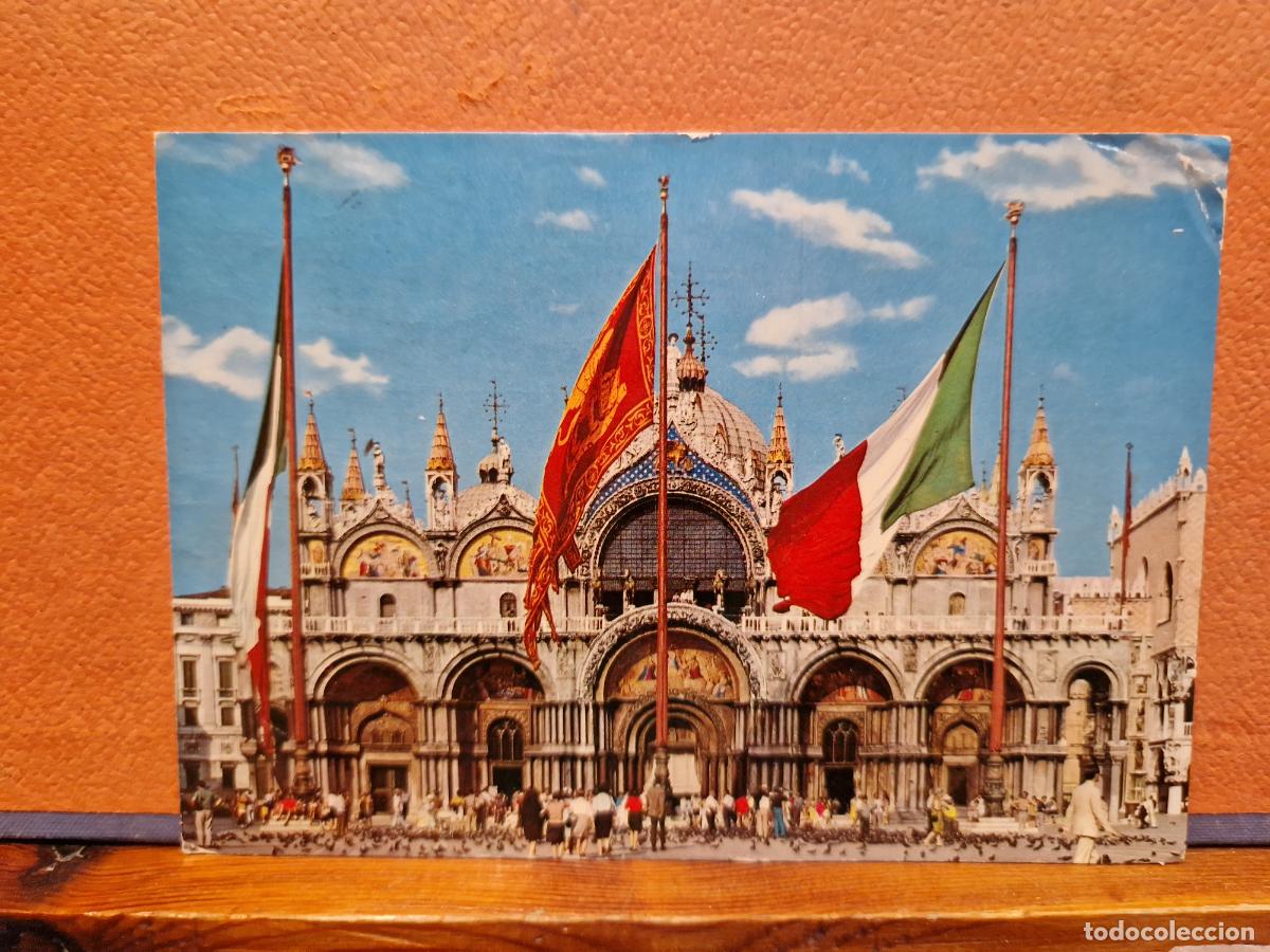 Postkarten: BONITA POSTAL CIRCULADA. VENEZIA. BASILICA S. MARCO