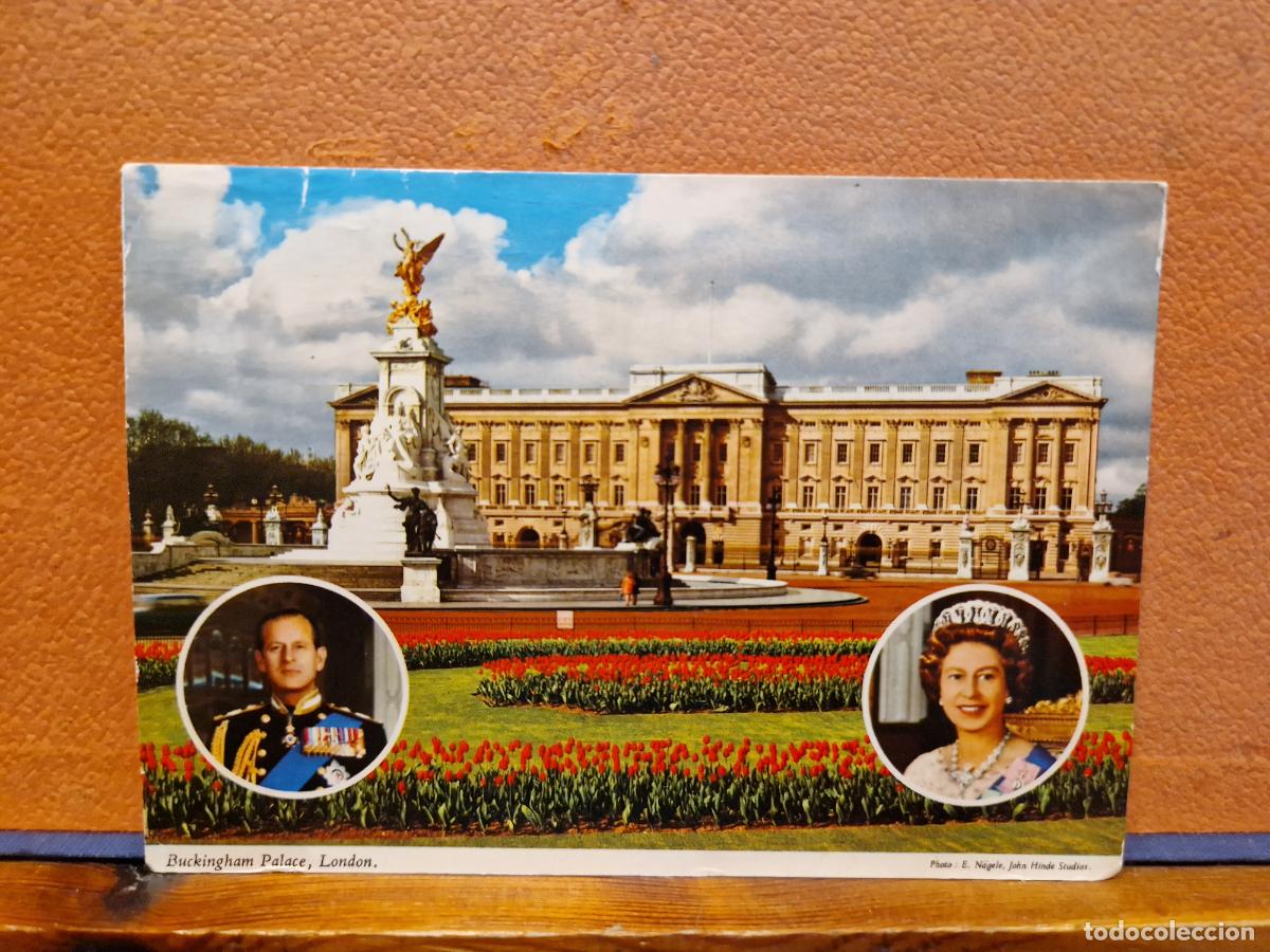 Postkarten: BONITA POSTAL CIRCULADA. BUCKINGHAM PALACE, LONDON