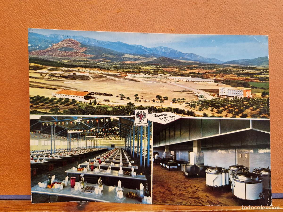 Postales: BONITA POSTAL NUEVA. VISTA GENERAL. COMEDOR-COCINA. CAMPAMENTO SAN CLEMENTE SASEBAS. MEDIDAS 21*15 C