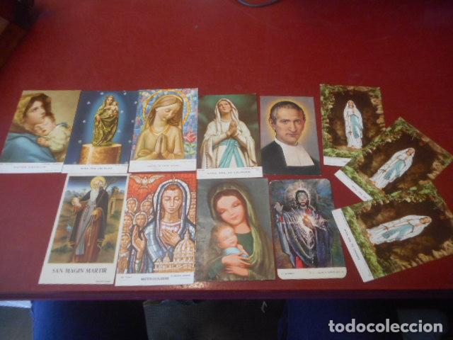 Postais: BONITO LOTE DE POSTALES RELIGIOSAS. X12