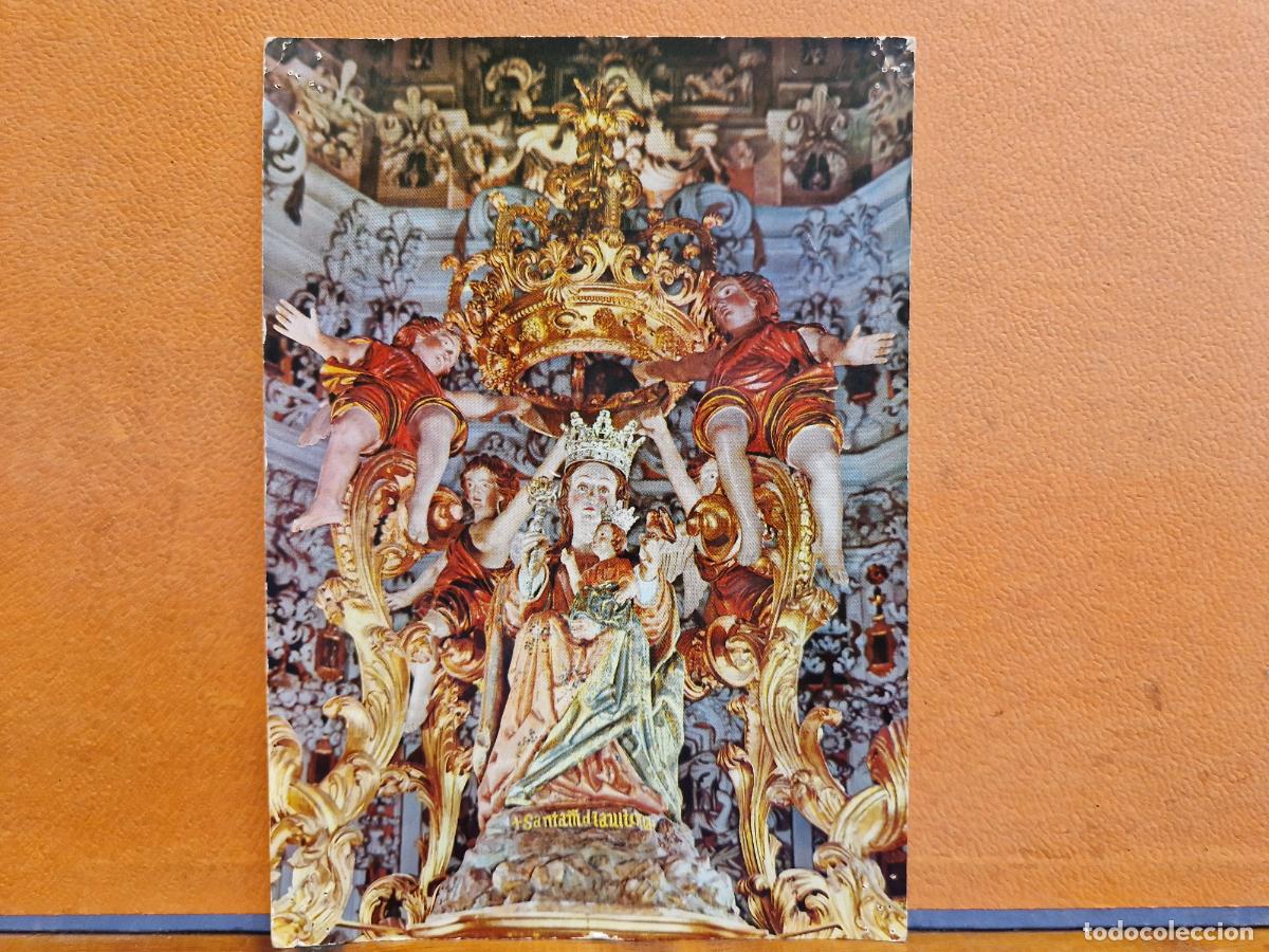 Postales: BONITA POSTAL. CIRCULADA. SANTA MARIA DE LA VICTORIA. PATRONA DE MALAGA