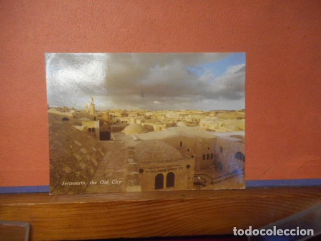 Cartoline: BONITA POSTAL CIRCULADA. JERUSALEM. THE OLD CITY