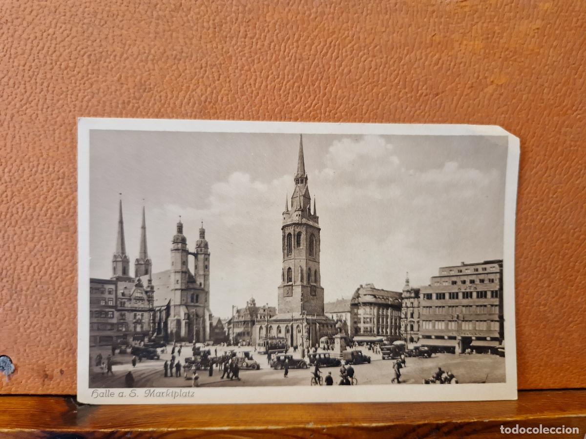Postkarten: BONITA POSTA NUEVA. HALLE A. S. MARKPLATZ