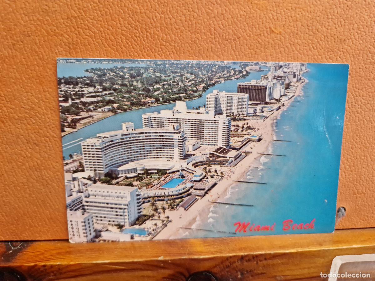 Postkarten: BONITA POSTA CIRCULADA. MIAMI BEACH