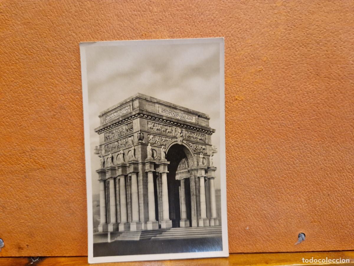 Postkarten: BONITA POSTAL CIRCULADA. GENOVA. MONUMENTO AI CADUTI GENOVESI NELLAGUERRA NAZIONALE
