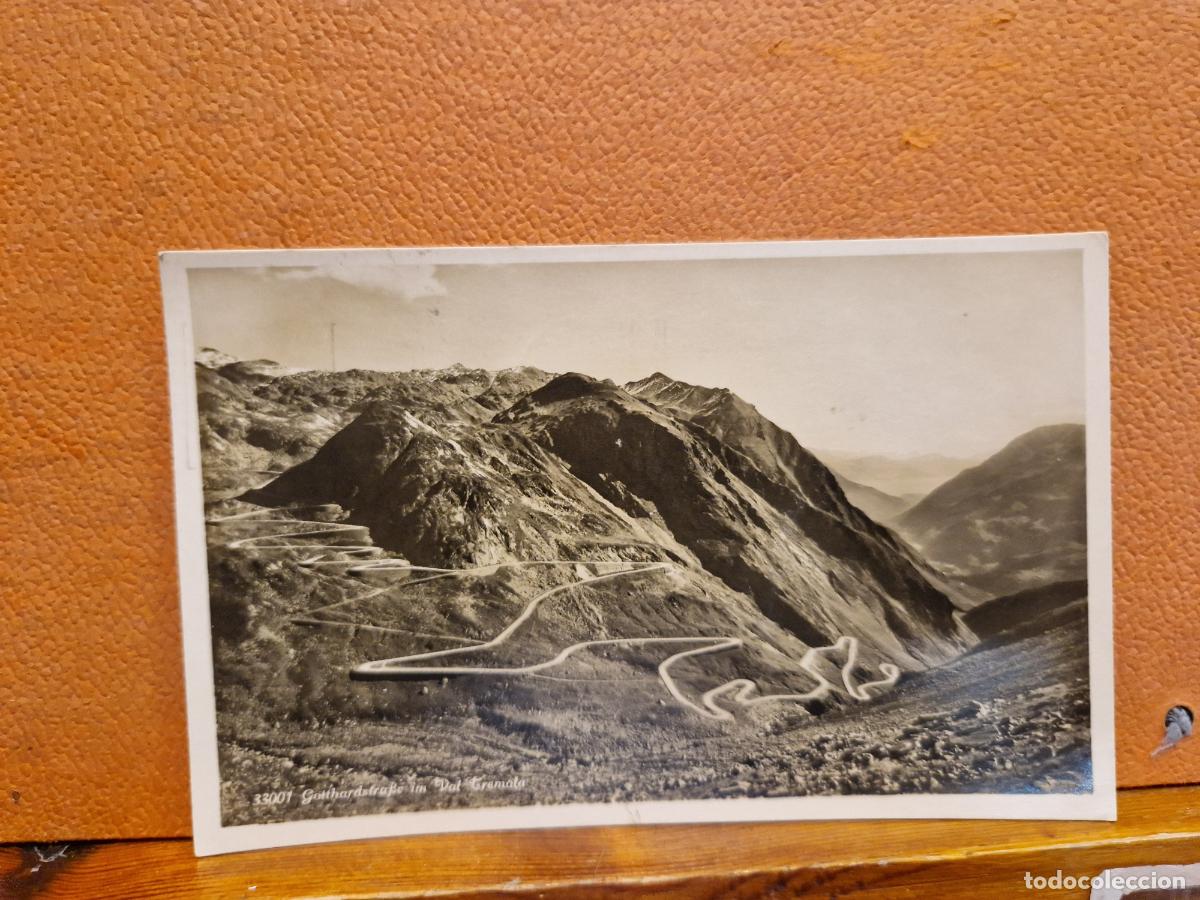 Postkarten: BONITA POSTAL CIRCULADA. GOTTHARDSTRABE IN VAL TREMOLA