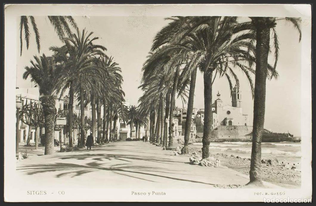 Postales: Barcelona. SITGES. Paseo y punta. - Foto 1