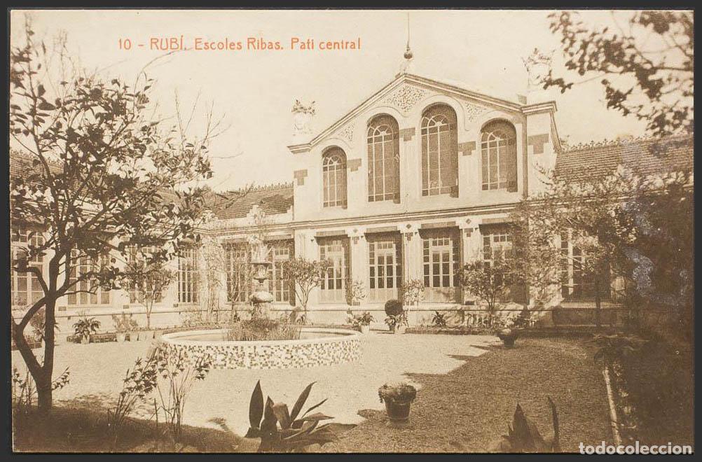 Postales: Barcelona. RUBI. Escoles Ribas. - Foto 1