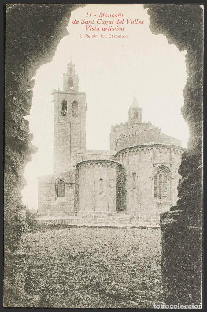 Postales: Barcelona. SANT CUGAT DEL VALLES. Monasterio. - Foto 1