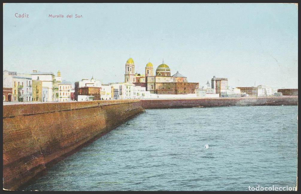 Postales: C&aacute;diz. CADIZ. Muralla del sur. - Foto 1