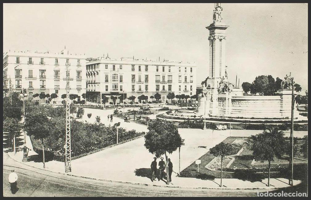 Postales: C&aacute;diz. CADIZ. Plaza de Espa&ntilde;a. - Foto 1