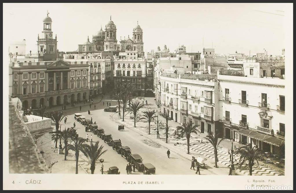 Postales: C&aacute;diz. CADIZ. Plaza de Isabel II - Foto 1