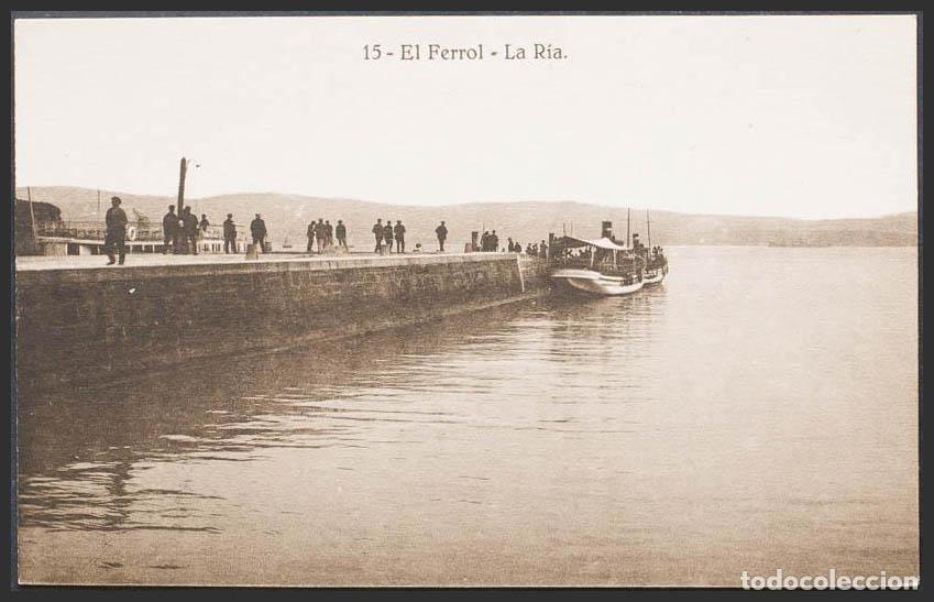 Postales: Coru&ntilde;a. FERROL. La r&iacute;a. - Foto 1