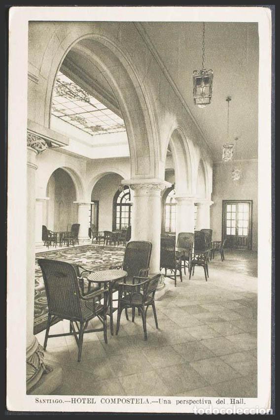 Postales: Coru&ntilde;a. SANTIAGO. Hotel Compostela. - Foto 1