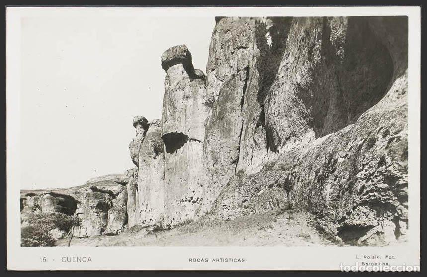 Postales: Cuenca. Rocas art&iacute;sticas. - Foto 1