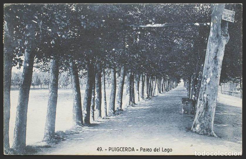 Postales: Gerona. PUIGCERDA. Paseo del Lago. - Foto 1