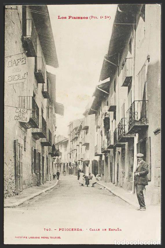 Postales: Gerona. PUIGCERDA. Calle de Espa&ntilde;a. - Foto 1