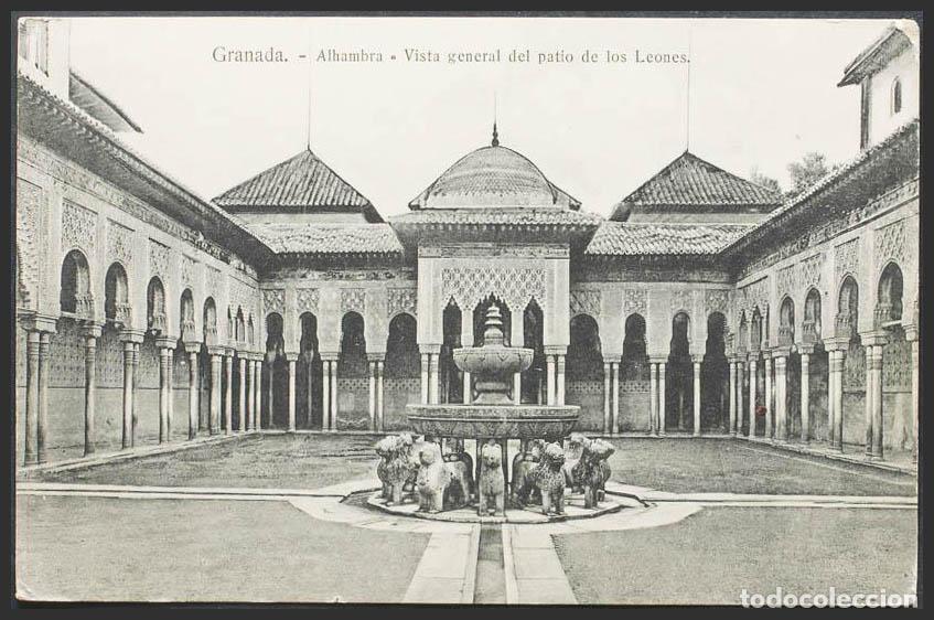 Postales: Granada. GRANADA. Alhambra. Patio de los leones. - Foto 1