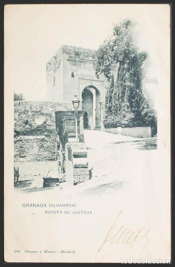 Postales: Granada. GRANADA. Alhambra. Puerta de justicia. - Foto 1