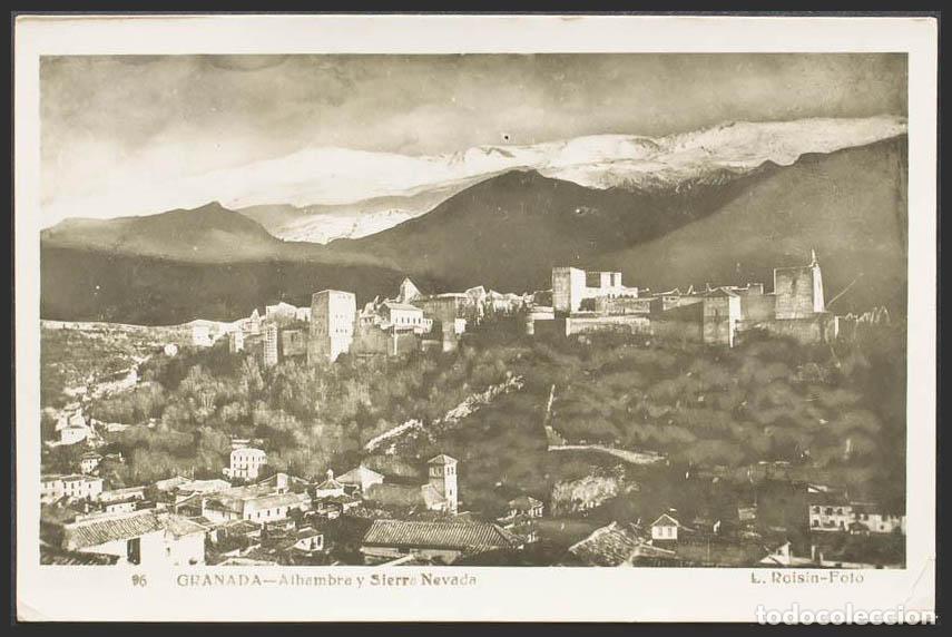Postales: Granada. GRANADA. Alhambra y Sierra Nevada. - Foto 1