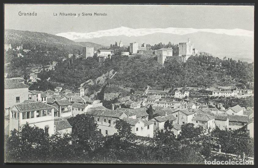 Postales: Granada. GRANADA. Alhambra y Sierra Nevada. - Foto 1