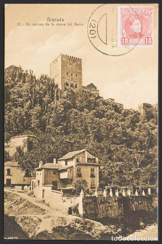 Postales: Granada. GRANADA. Rivera del Darro. - Foto 1