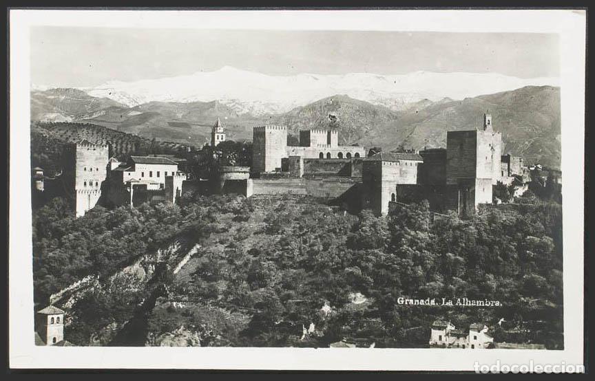 Postales: Granada. GRANADA. Alhambra y Sierra Nevada. - Foto 1