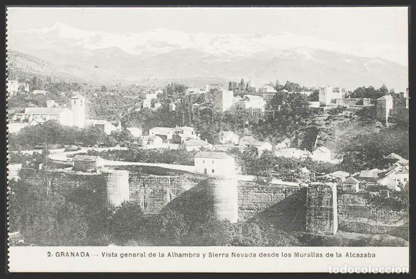 Postales: Granada. GRANADA. Alhambra y Sierra Nevada. - Foto 1