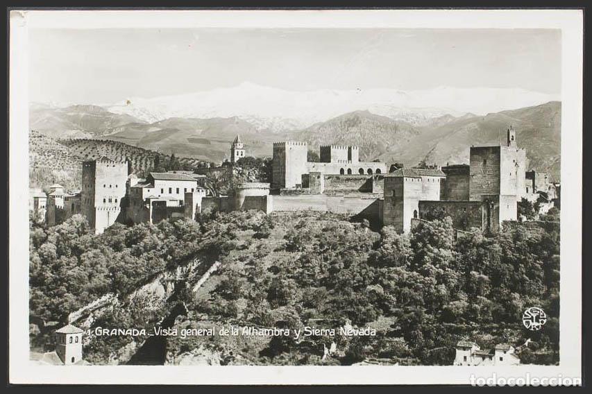 Postales: Granada. GRANADA. Alhambra y Sierra Nevada. - Foto 1