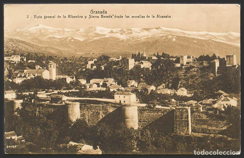 Postales: Granada. GRANADA. Alhambra y Sierra Nevada. - Foto 1