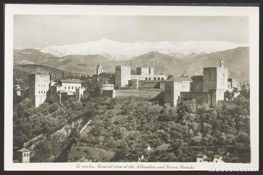 Postales: Granada. GRANADA. Alhambra y Sierra Nevada. - Foto 1