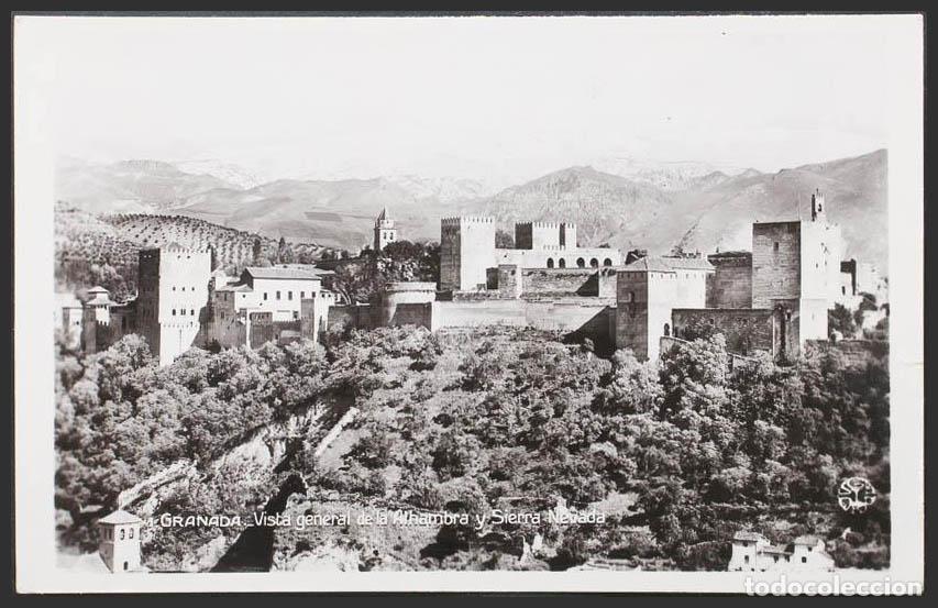 Postales: Granada. GRANADA. Alhambra y Sierra Nevada. - Foto 1