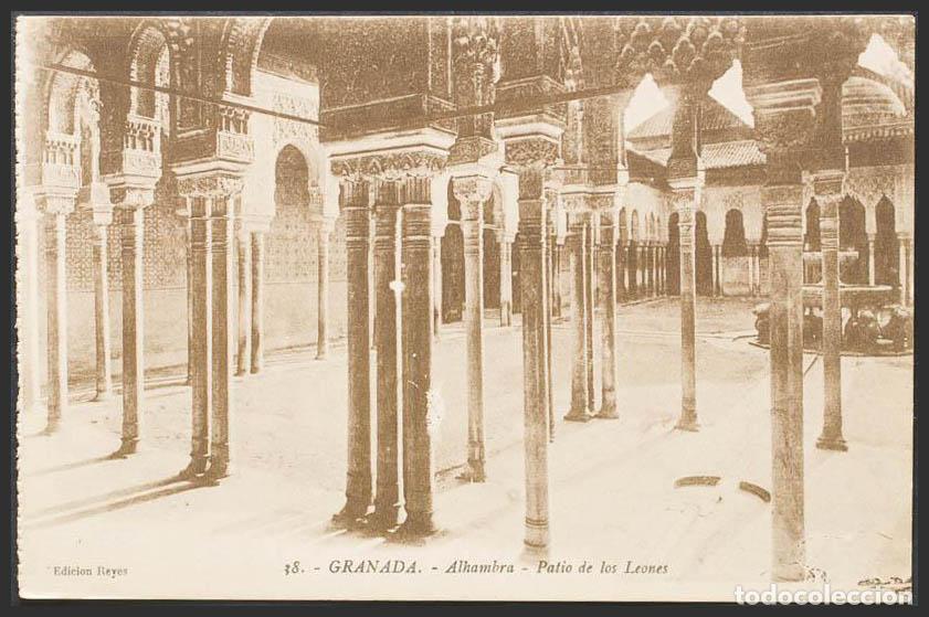 Postales: Granada. GRANADA. Alhambra. Patio de los Leones. - Foto 1