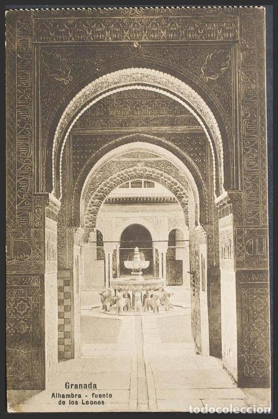 Postales: Granada. GRANADA. Alhambra. Patio de los Leones. - Foto 1