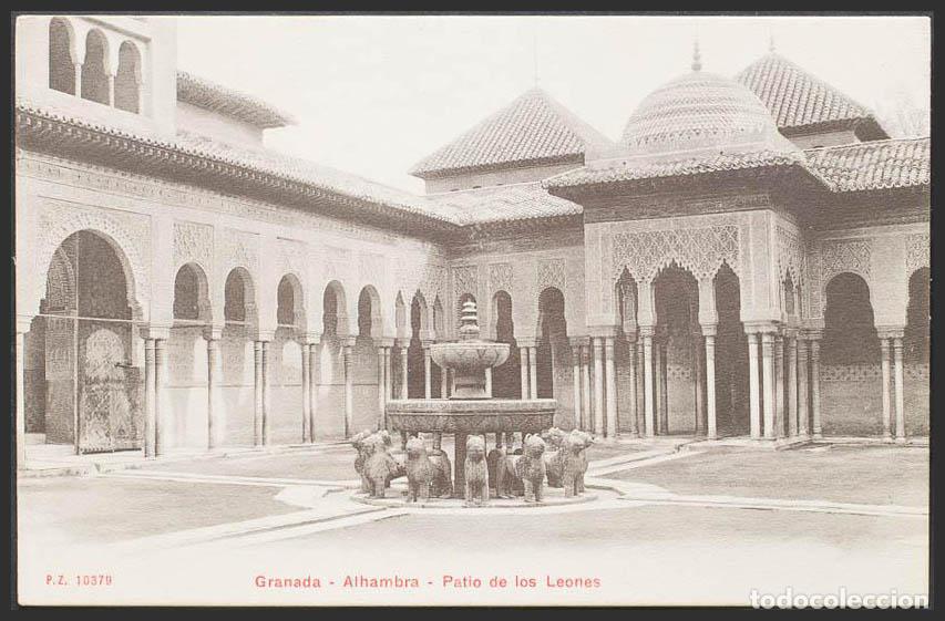 Postales: Granada. GRANADA. Alhambra. Patio de los Leones. - Foto 1