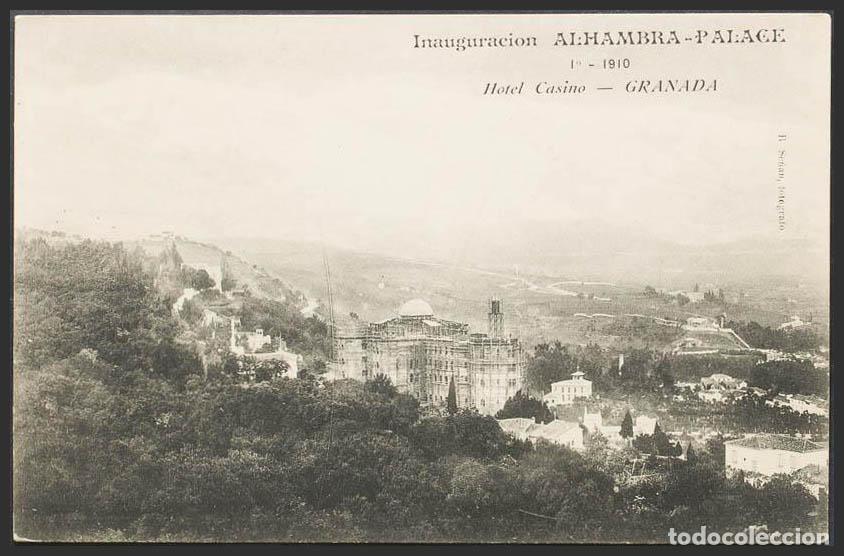 Postales: Granada. GRANADA. Alhambra Palace Hotel. - Foto 1