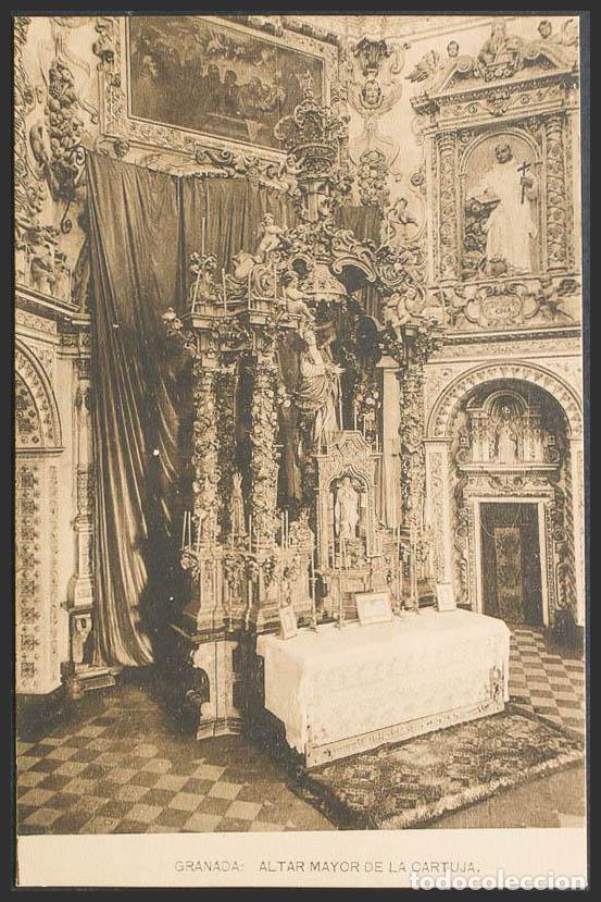 Postales: Granada. GRANADA. Cartuja. Altar Mayor. - Foto 1
