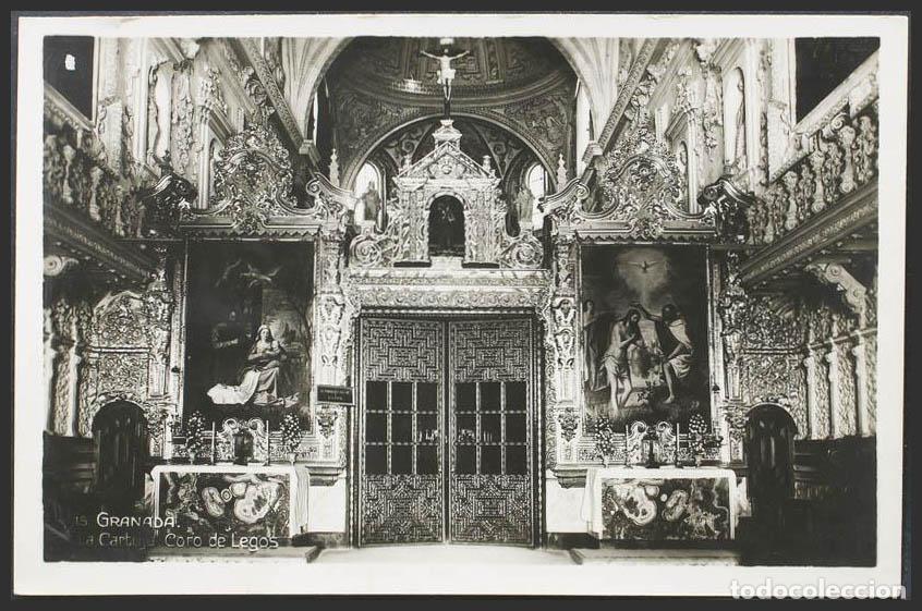 Postales: Granada. GRANADA. Cartuja. Interior de la Iglesia. - Foto 1