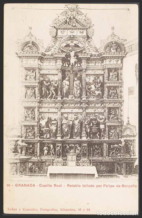 Postales: Granada. GRANADA. Catedral. Capilla Real. Retablo. - Foto 1