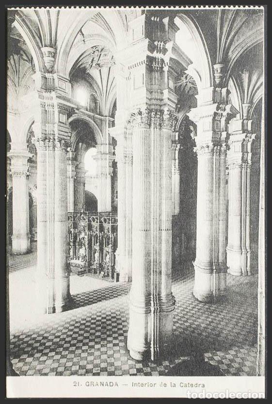 Postales: Granada. GRANADA. Catedral. Interior. - Foto 1