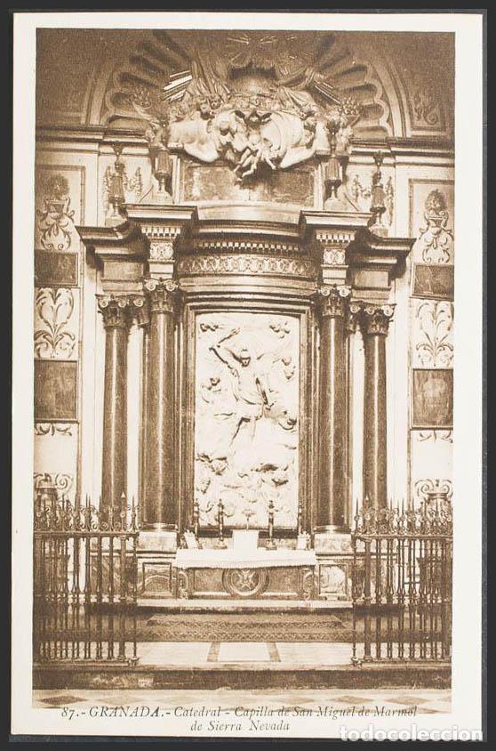 Postales: Granada. GRANADA. Catedral. Capilla de San Miguel. - Foto 1