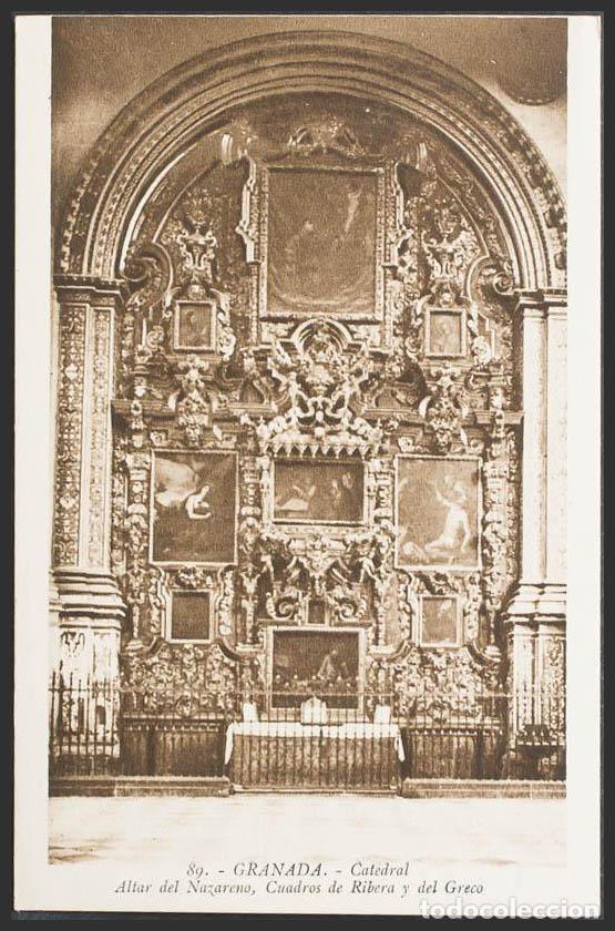 Postales: Granada. GRANADA. Catedral. Altar del Nazareno. - Foto 1