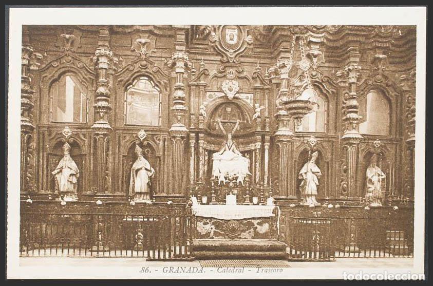 Postales: Granada. GRANADA. Catedral. Trascoro. - Foto 1
