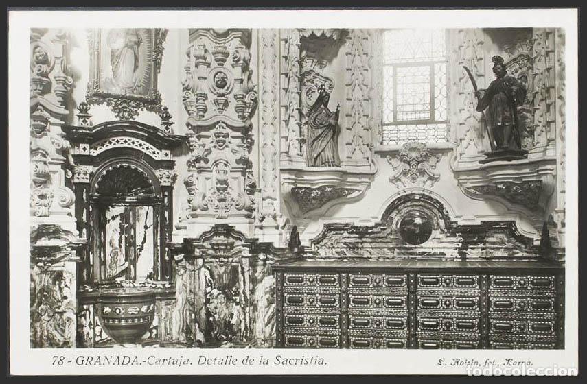 Postales: Granada. GRANADA. Catedral. Sacrist&iacute;a. - Foto 1